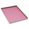 Nevs Patient Charge Laser Sheet - 44 labels/sheet 13/16" x 1-7/10" Pink CS-PB-44-P - alternate 1